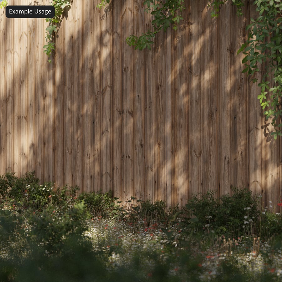 Beveled Wood Planks Texture