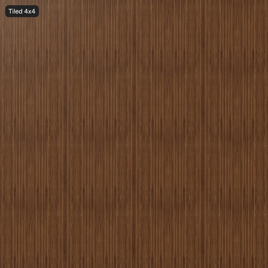 Book Match Walnut Wood Veneer Texture, Light Brown