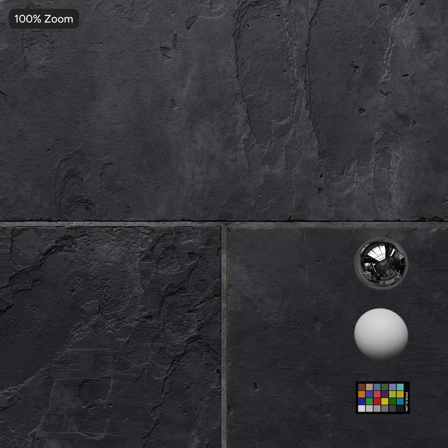 Carreaux d'ardoise rectangulaires Texture murale