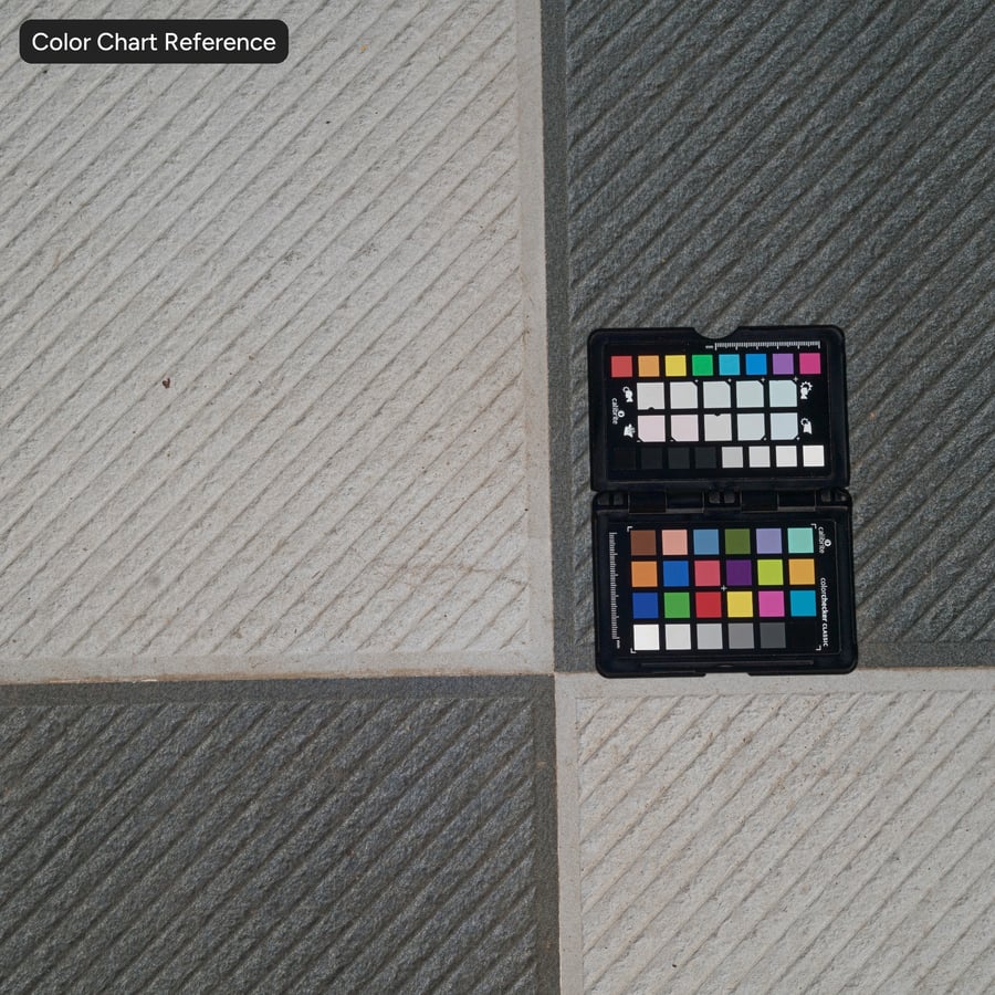 Piastrella di pietra quadrata scanalata, a scacchiera