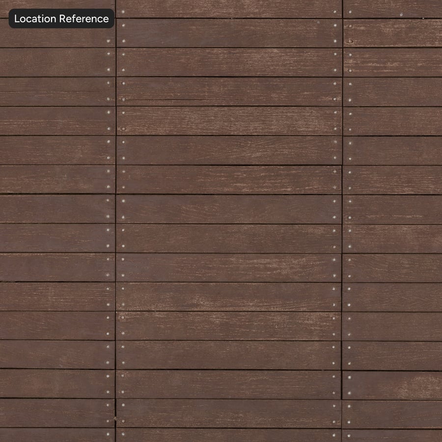 Stacked Composite Wood Board Texture, Deep Walnut