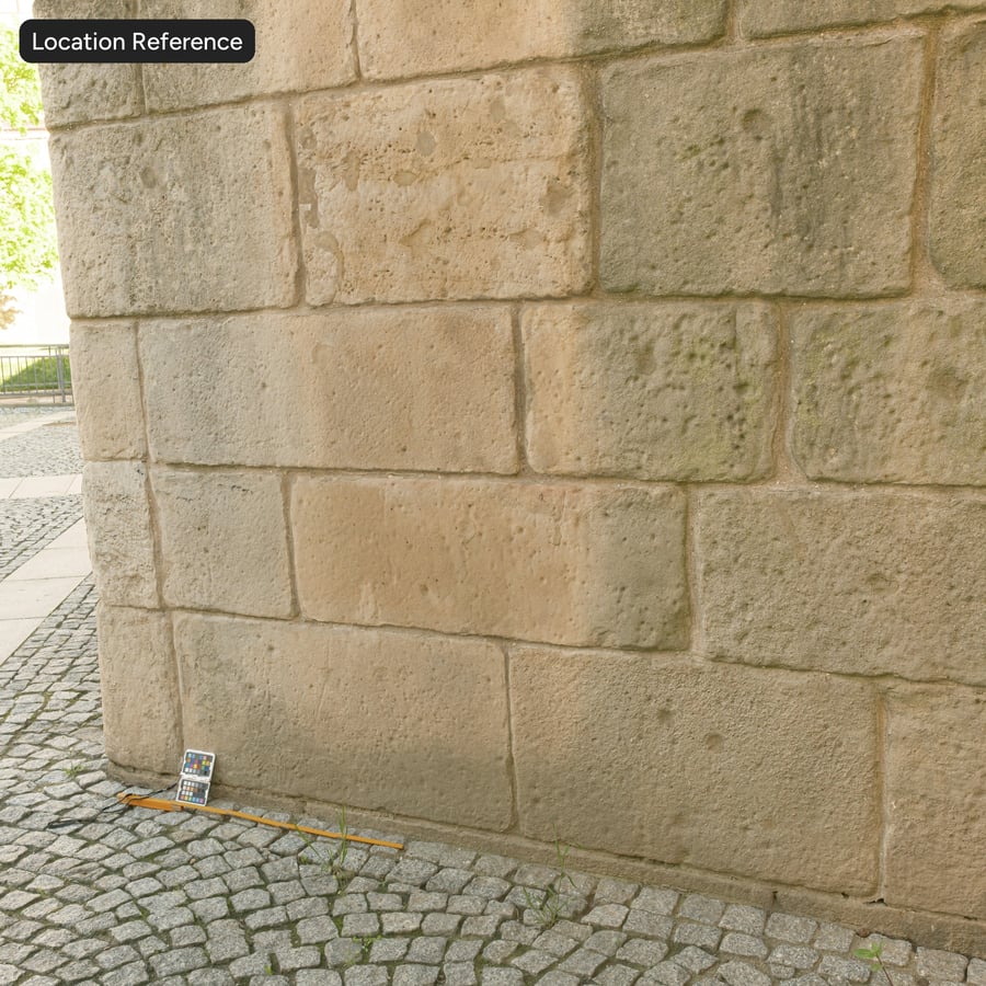 Texture de mur en blocs de grès anciens