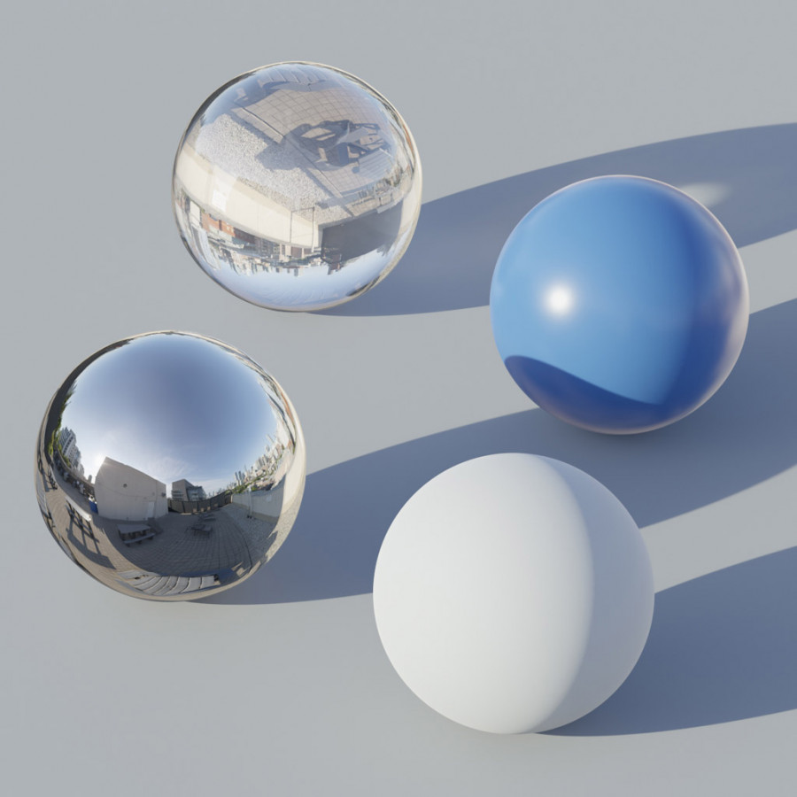 Città Tetto Pomeriggio sereno Giorno Esterno Cielo HDRI