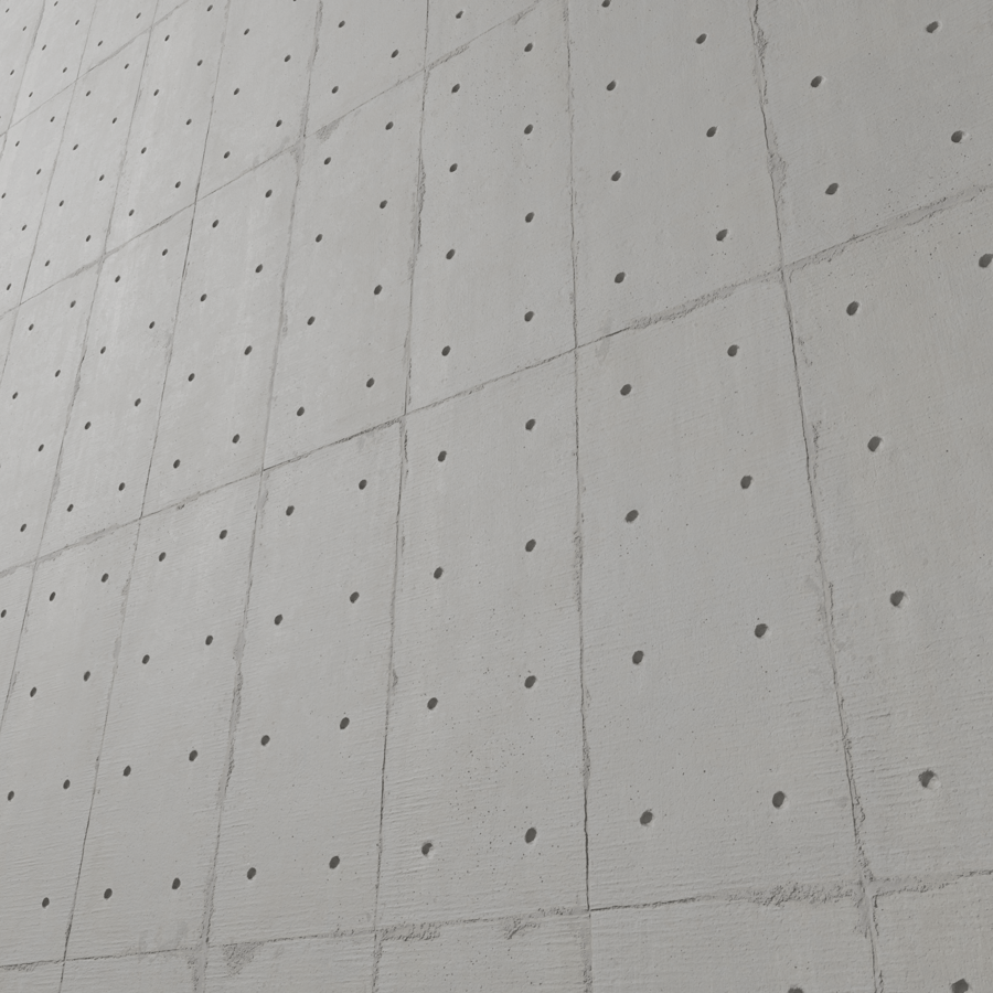 Vertical Concrete Panels Texture