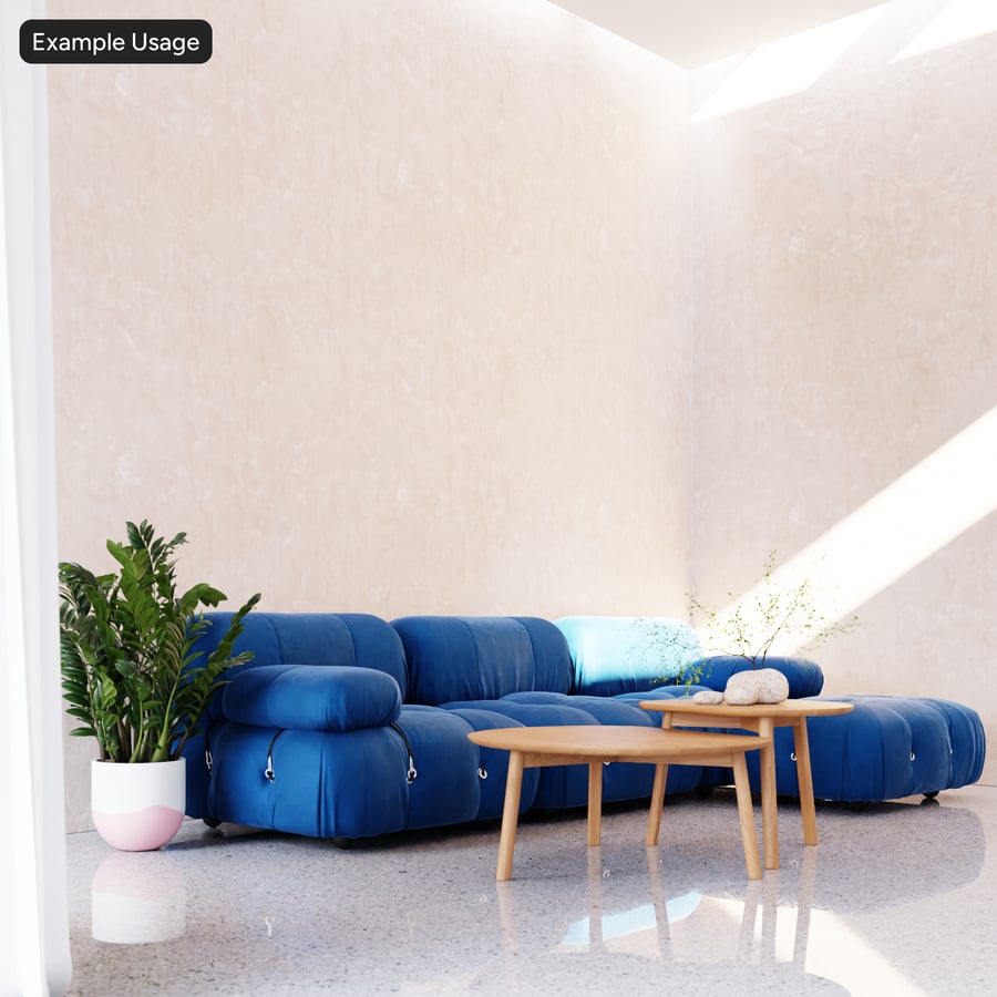 Textura de parede Adobe Plaster, Bege
