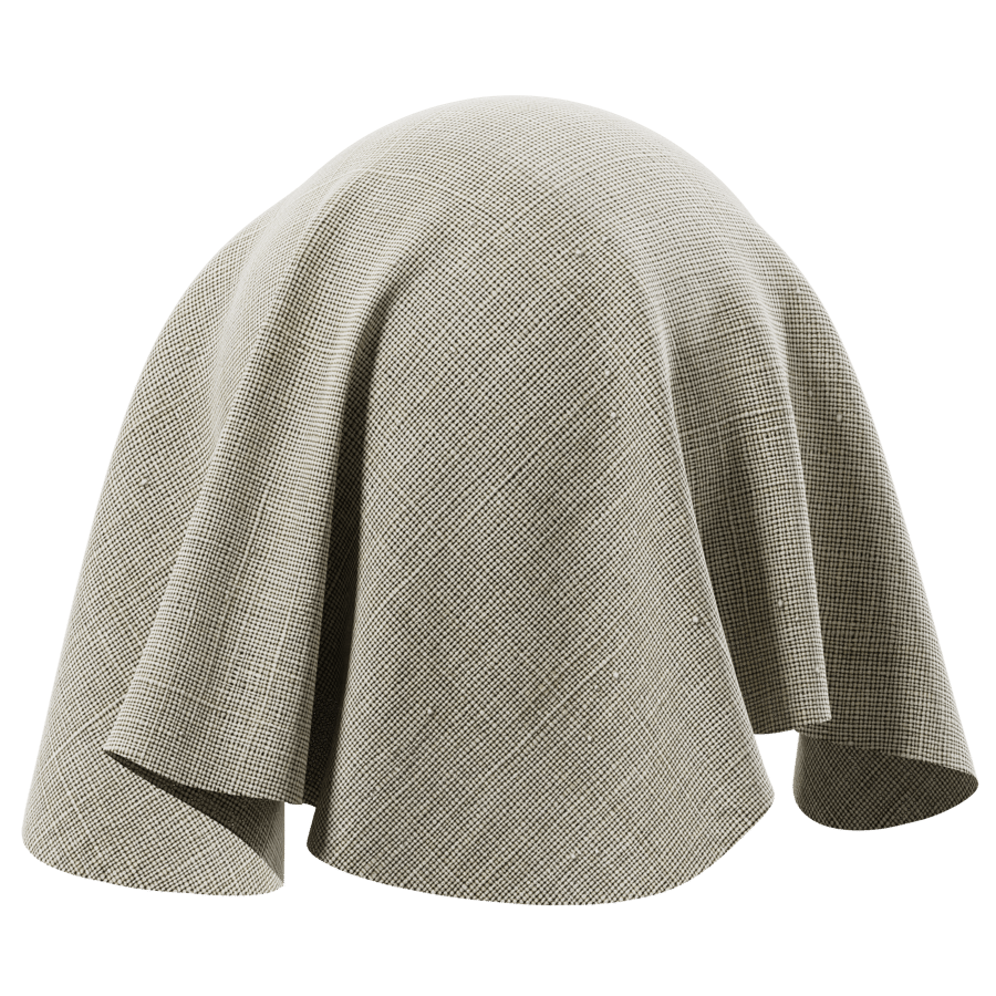 Plain Weave Dolcezza Linen Upholstery Fabric Texture, Beige - Poliigon