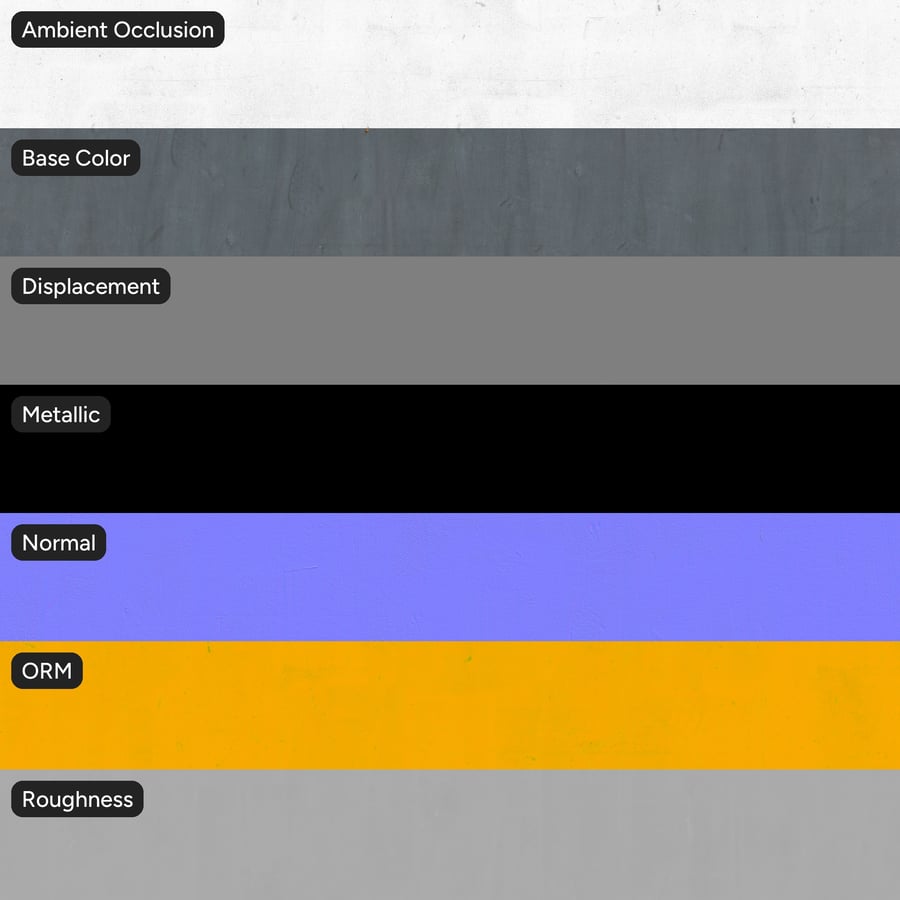 Tekstur Dinding Logam Cat Matte Usang