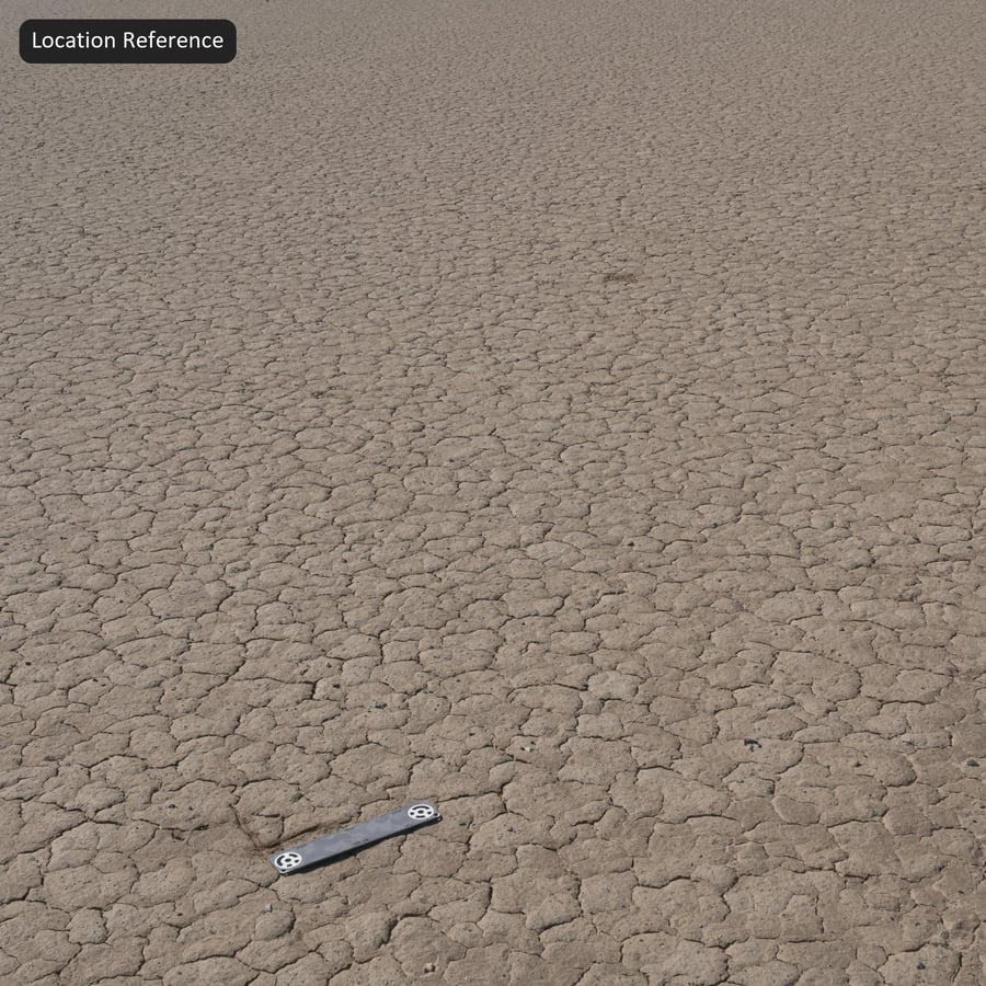 Cracked Clay Playa Dry Lakebed Ground Texture