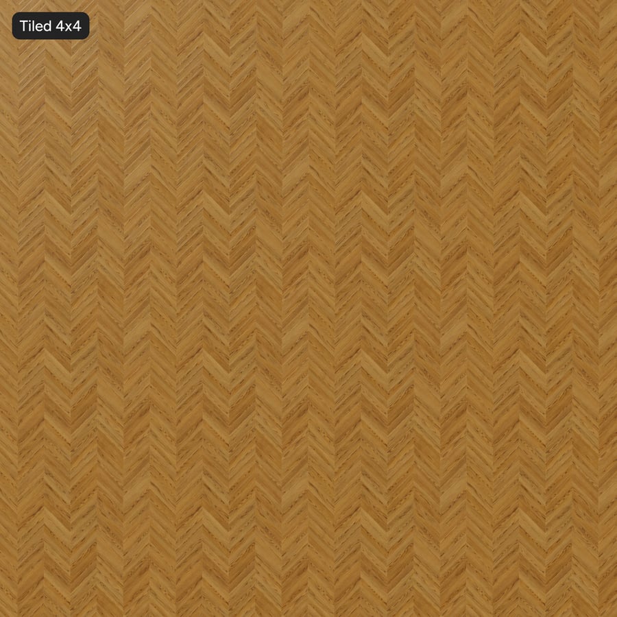 Chevron ek träskivestruktur, Castle Brown