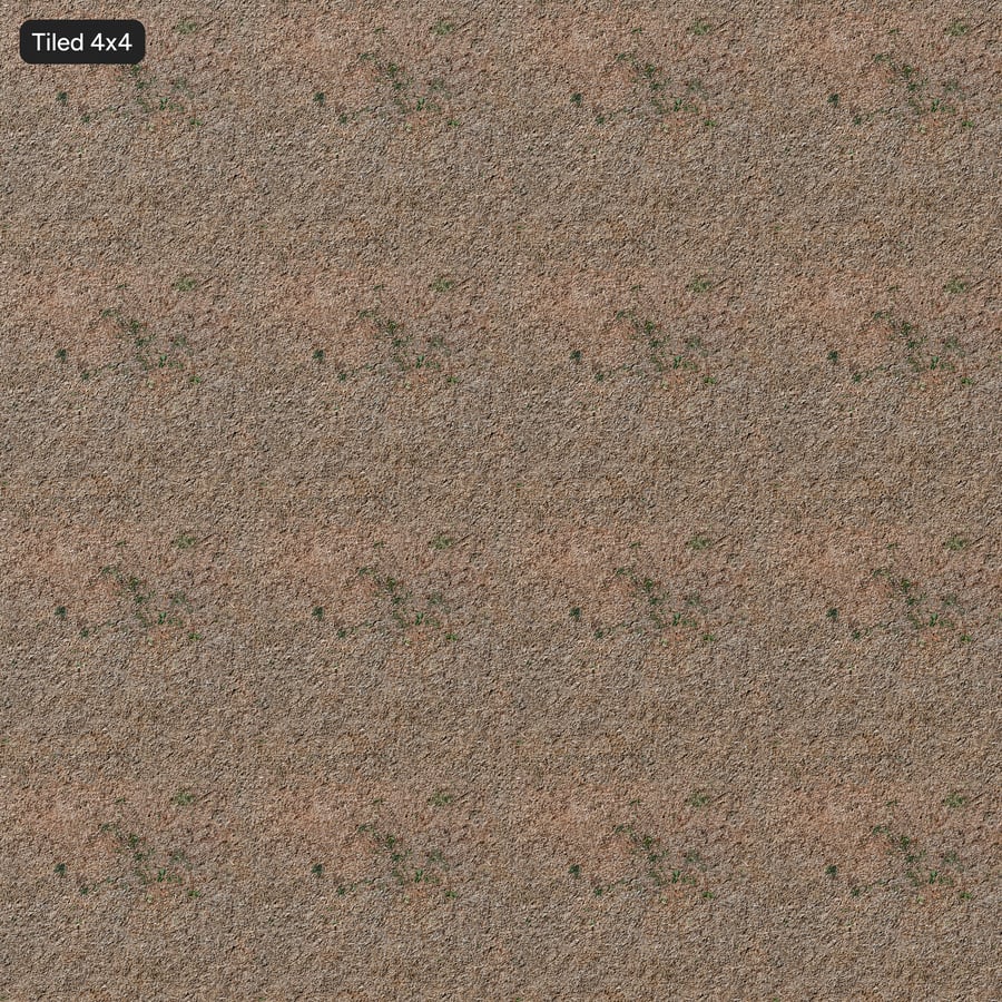 Mulch auf Waldtextur, beige