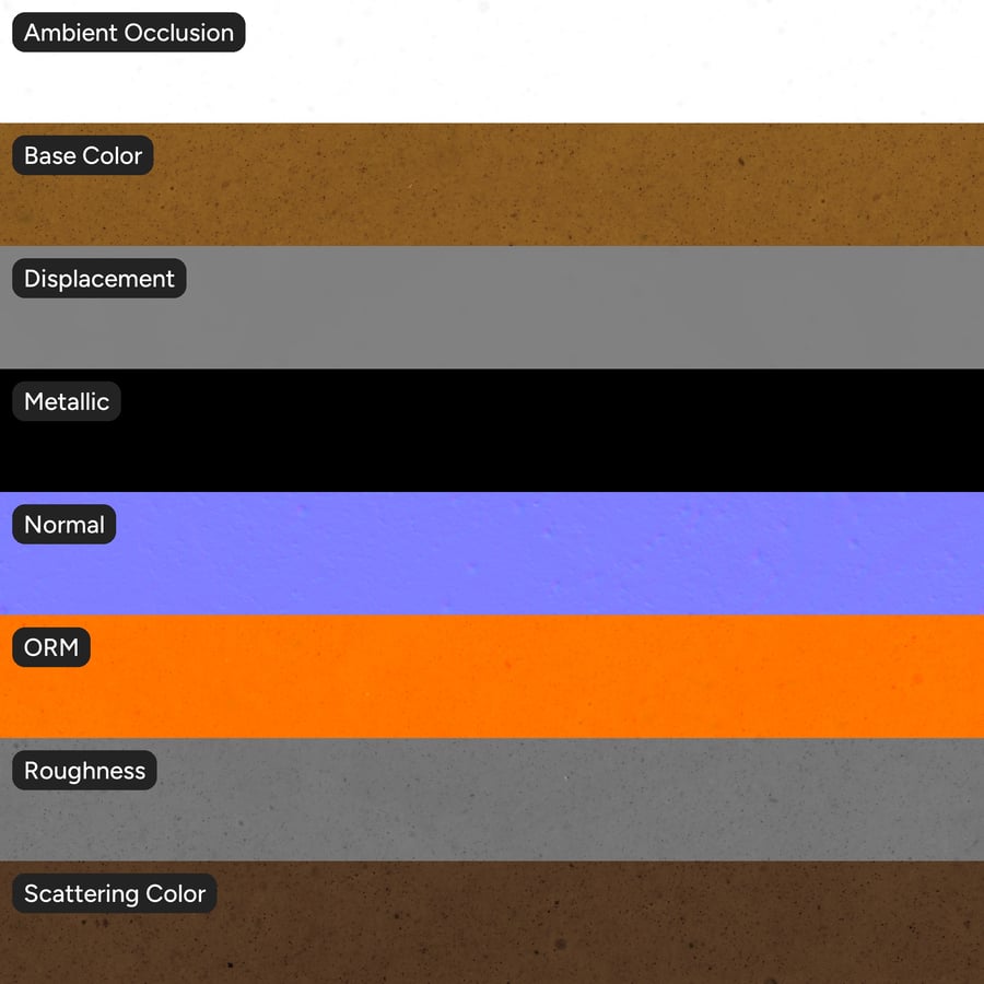 Texture della torta di zucca