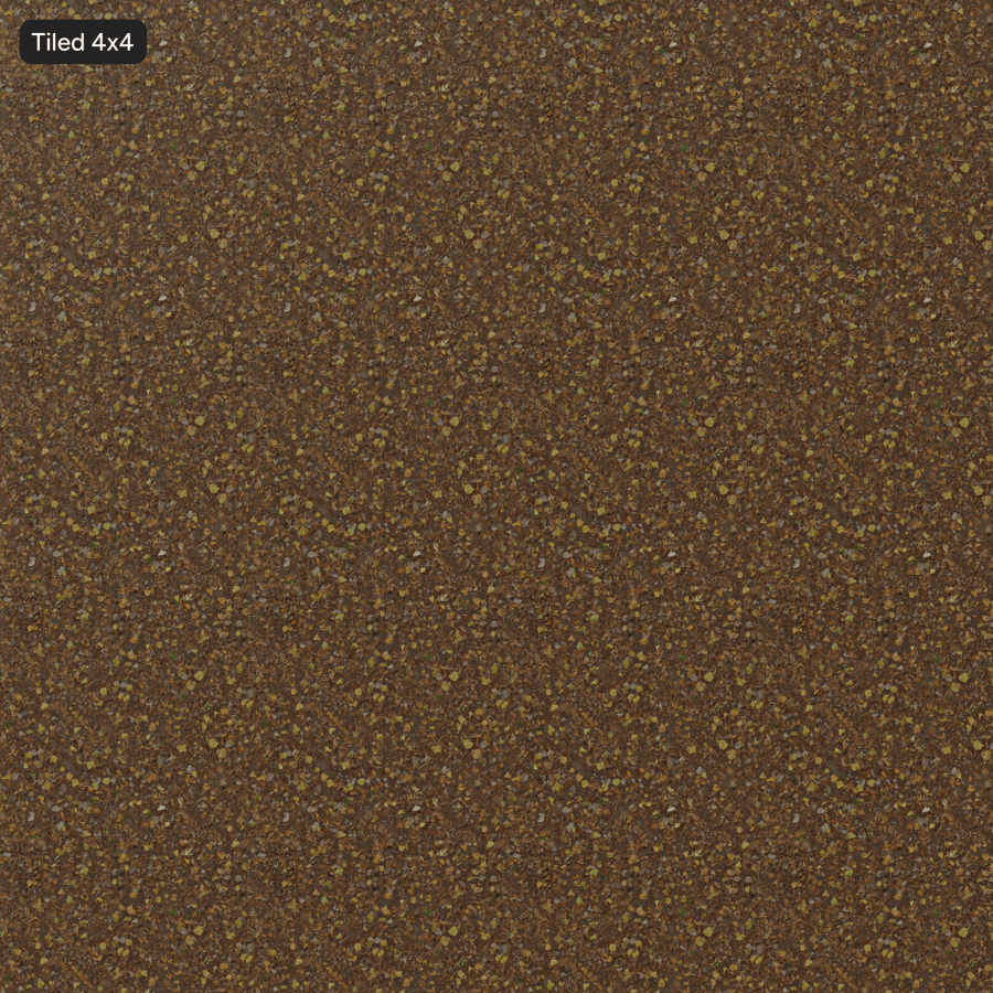 Folhas de outono em textura de terra