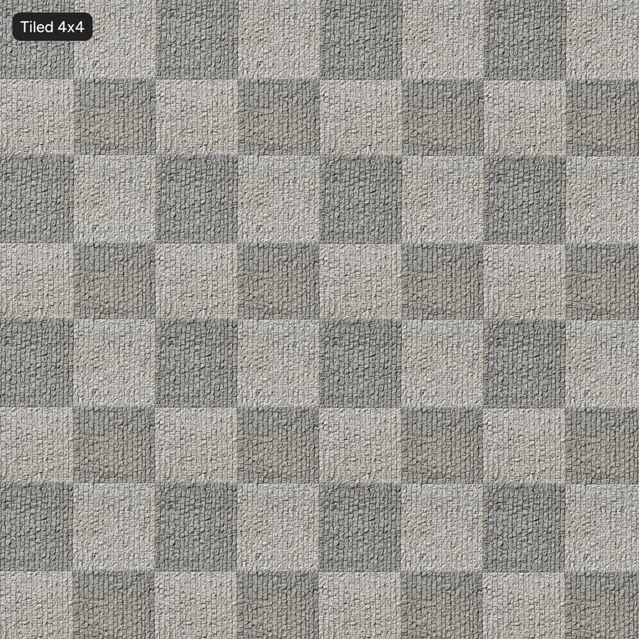 Texture de pavés en granit à motif en éventail, gris