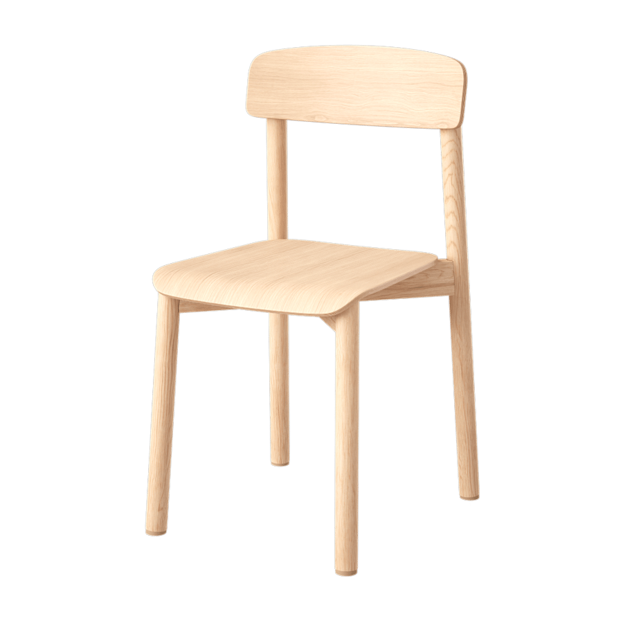 Timber Replica Stattman Simple Chair Model