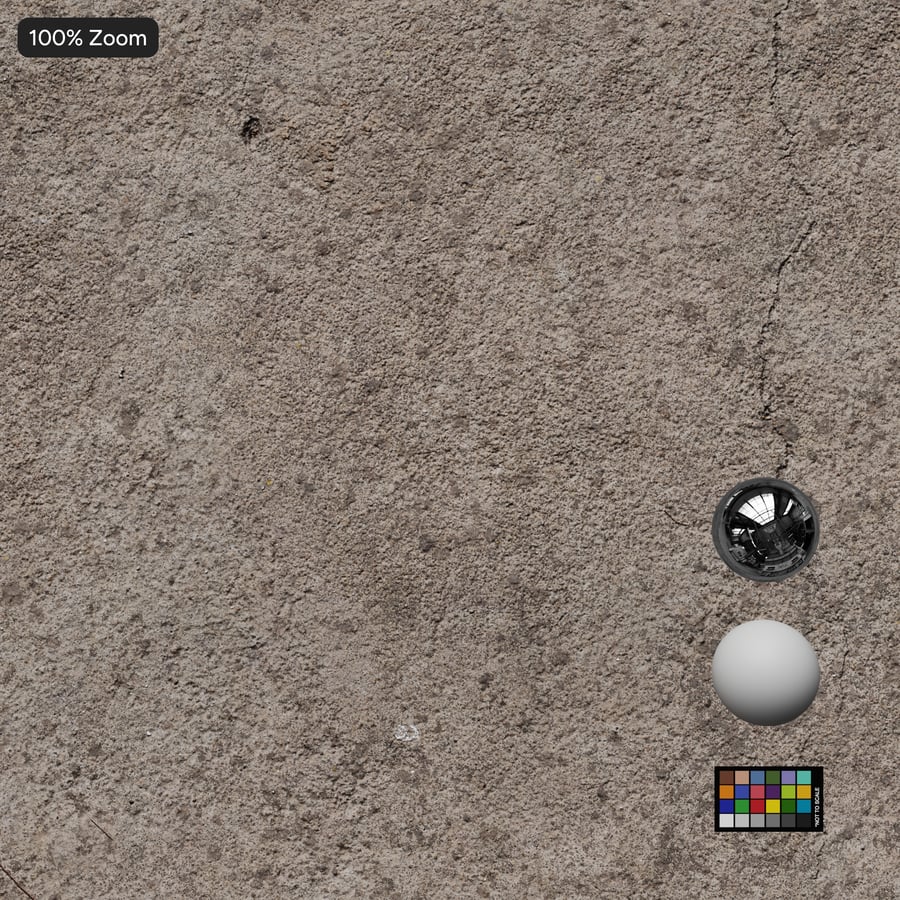 Cracked Concrete Ground Texture