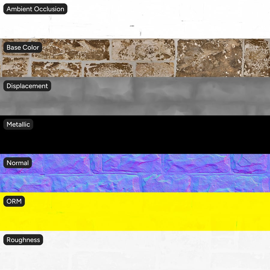 Họa tiết tường đá vụn phong hóa, màu be ấm