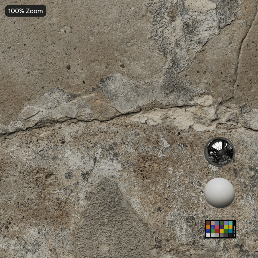 Textura stěny s popraskanou omítkou