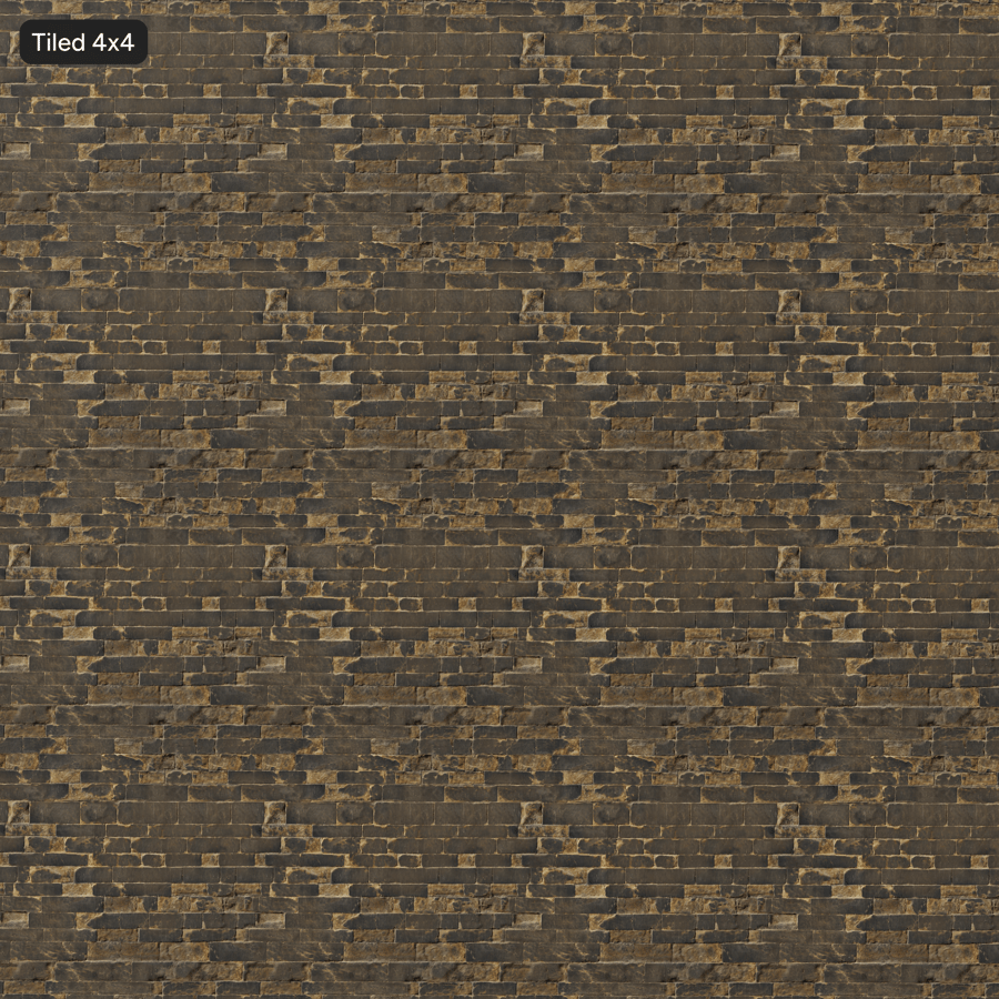 Texture endommagée d'un mur en blocs de pierre à liant courant