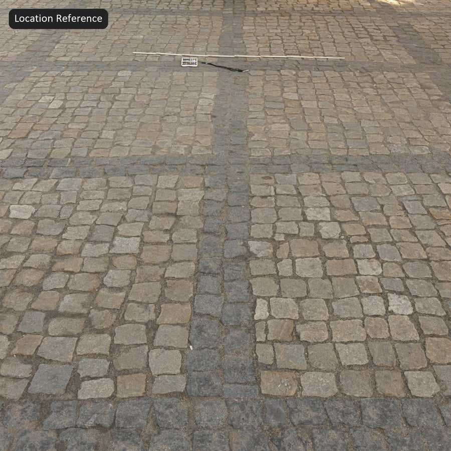 Texture de pavé carré décoratif