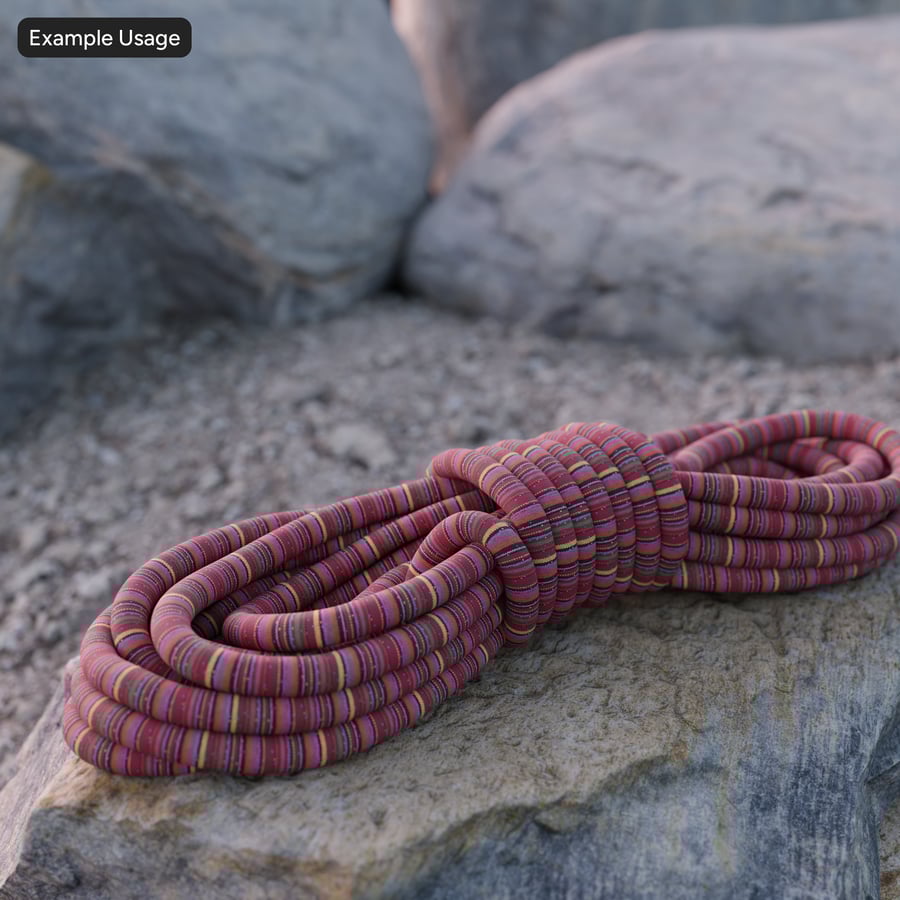 Cloth Rope Cord Texture, Red