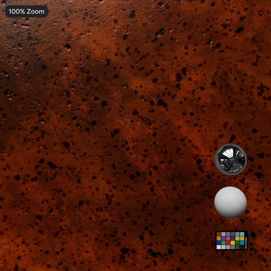 墨斑入り陶器風陶器、赤