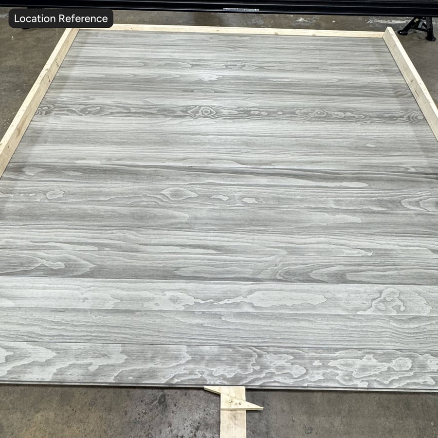 Thermal Radiata Wood Board Texture, Black Cherry