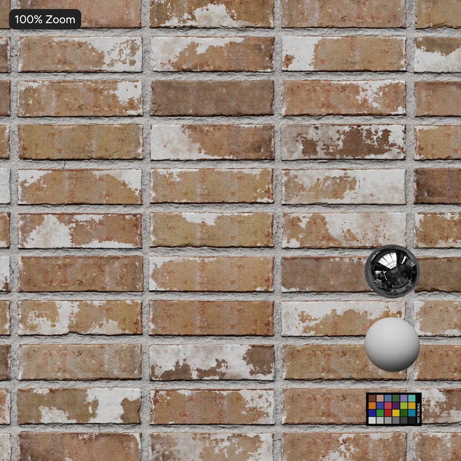 Kết cấu tường gạch xếp chồng tái chế, màu be