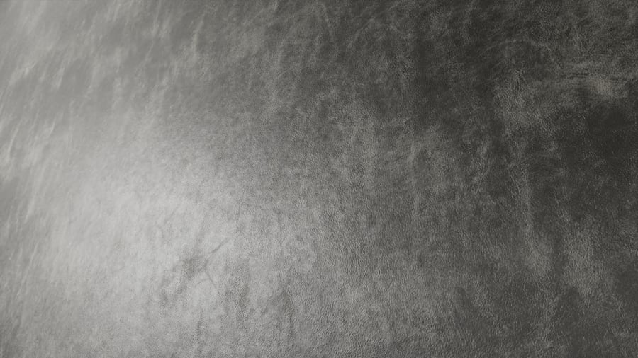 Textura de couro vintage patinado, preto