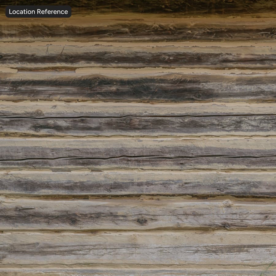 Rustic Rough Hewn Wood Wall Texture