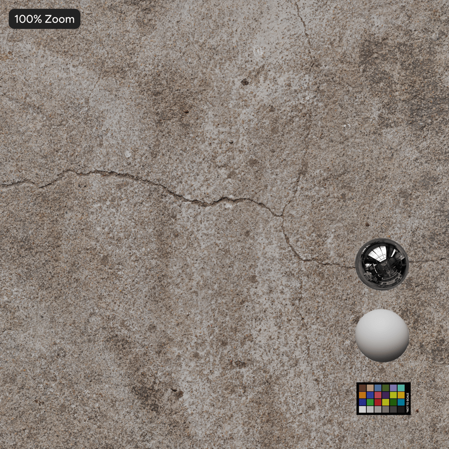 Textura de piso de concreto rachado e manchado