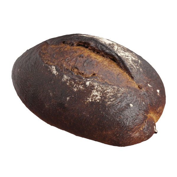 Whole Sourdough Bread Model