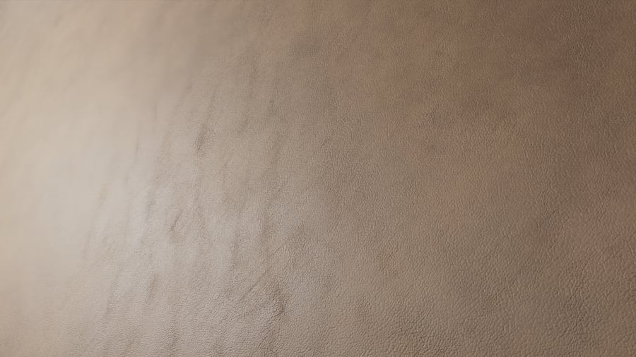 Full Grain Goatskin Leather Texture, Coffee Brown