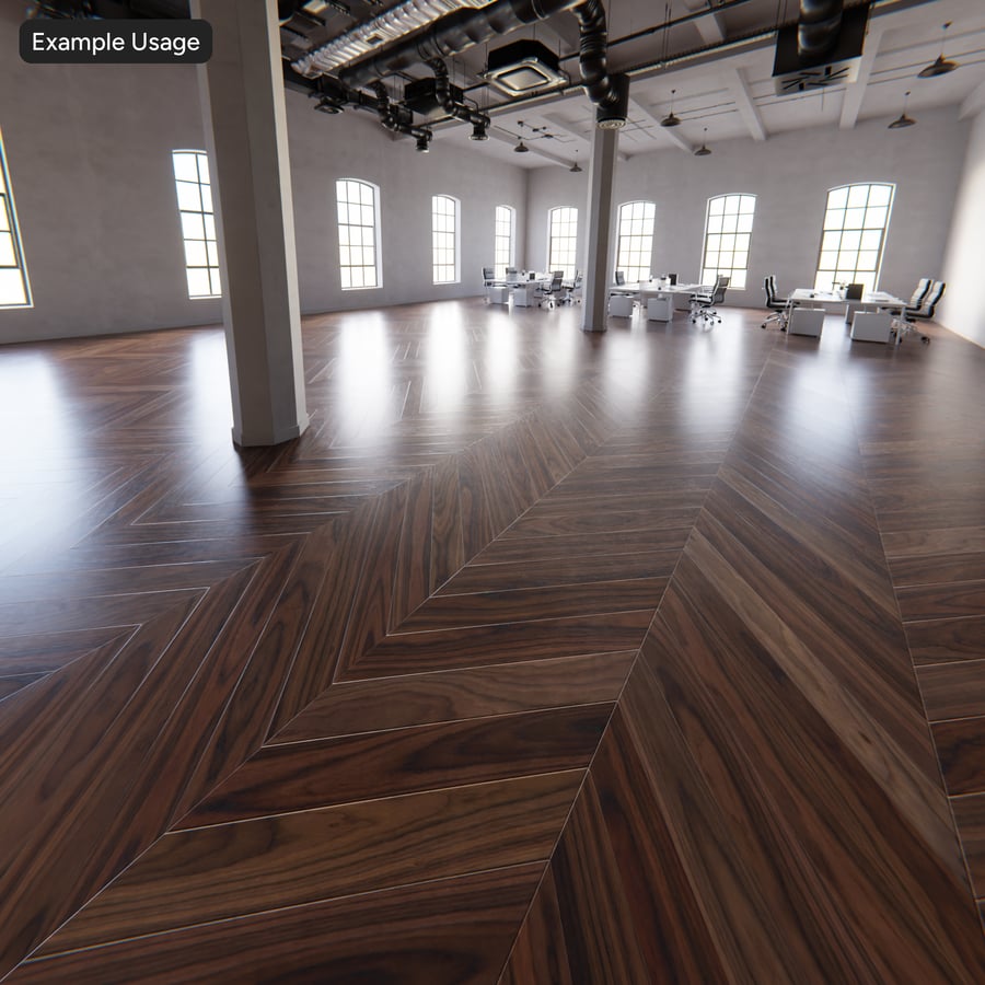 Текстура деревянной доски Chevron Walnut, шоколад