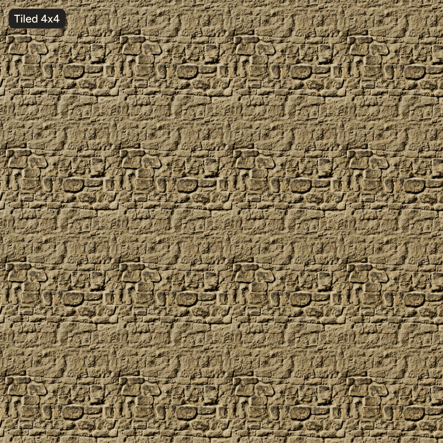 Textur av vittrad kalkstensmur, blek sand