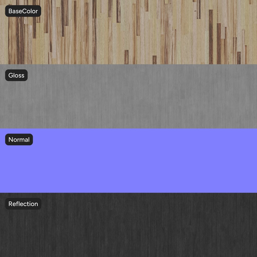 Oak Wood Board Texture, Light Brown