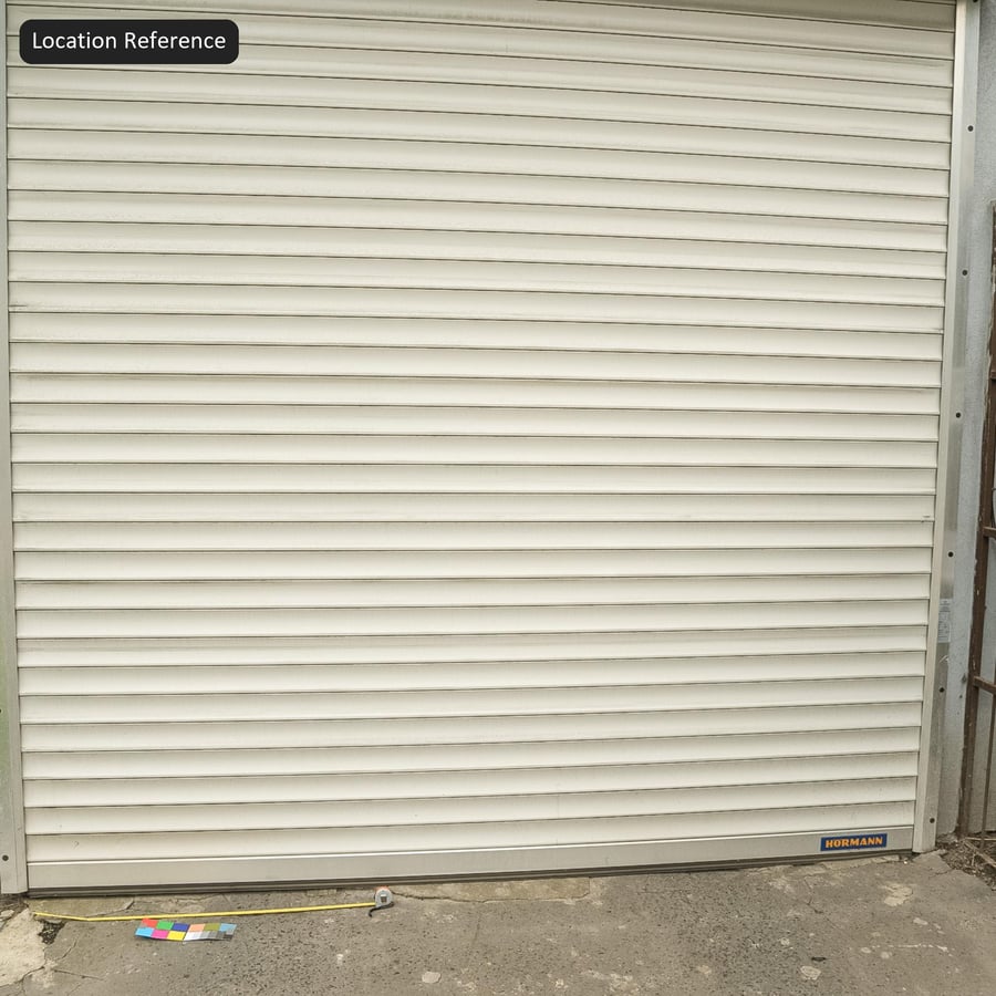 Corrugated Metal Garage Wall Texture