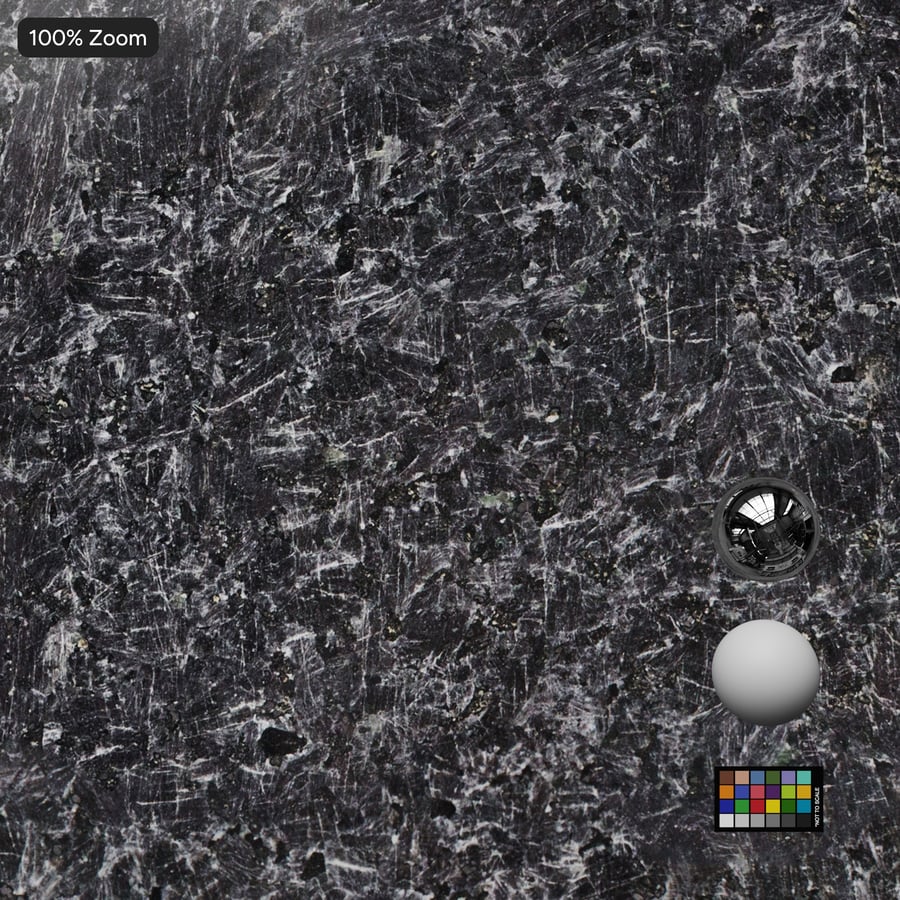 Textura de pedra de granito polido, cinza espacial