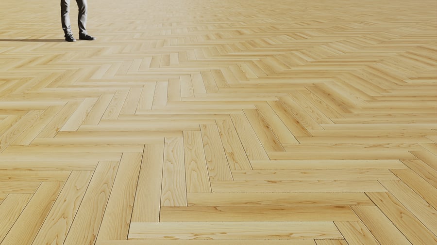 Natural Herringbone Pattern Maple Wood Flooring Texture