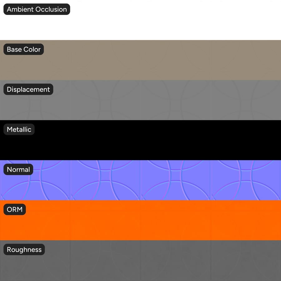 Dalle de vinyle à motifs géométriques, texture de plafond, crème