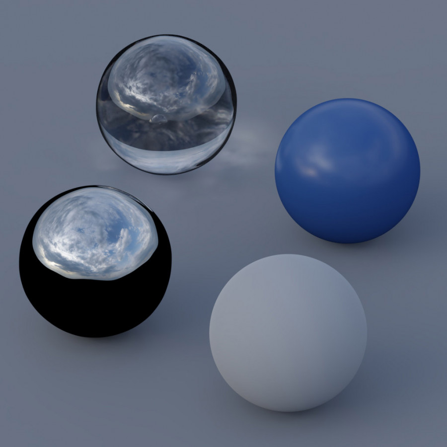 흐린 날의 야외 하늘 HDRI