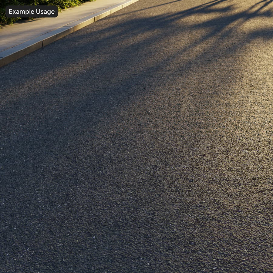 Rough Asphalt Road Texture