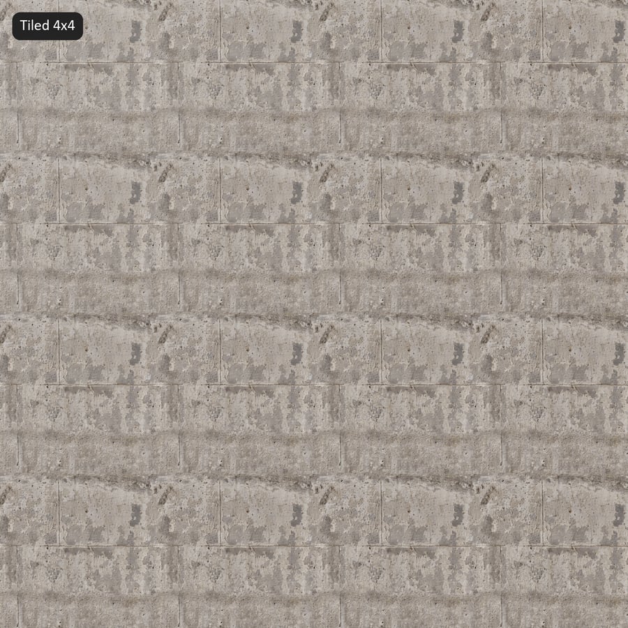 Spalled Concrete Wall Texture