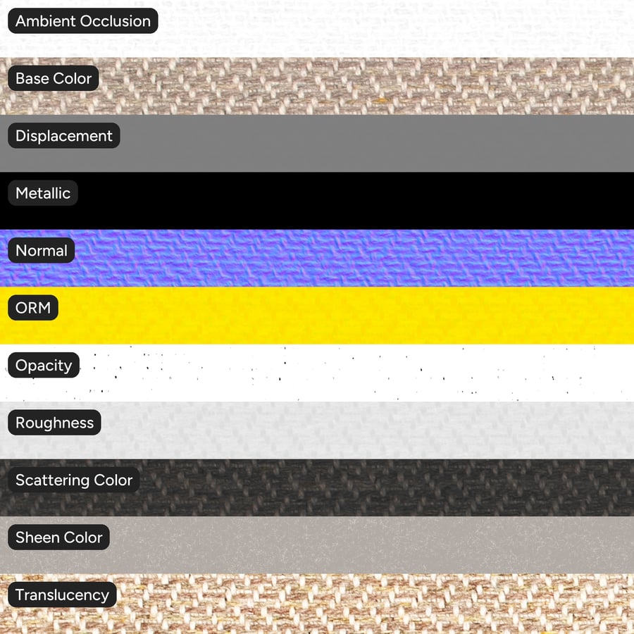 Staggered Pinstripe Upholstery Fabric Texture, Beige