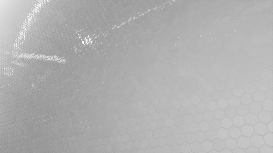 Tiles Onyx Opalo Hexagonal White 002