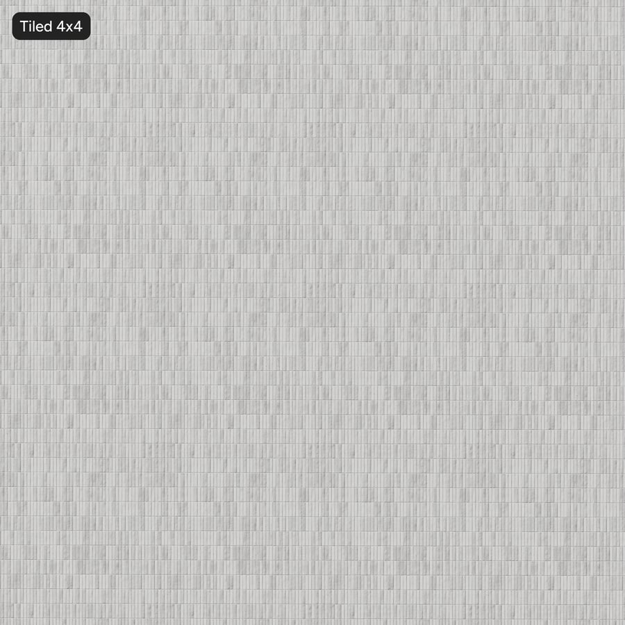 Azulejo retangular Zellige Matte Texture, branco