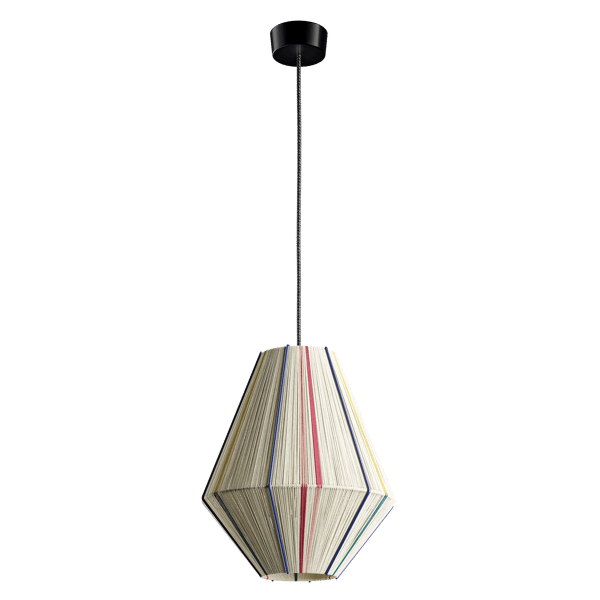 WeraJane Pinstripes Pear Lamp Model