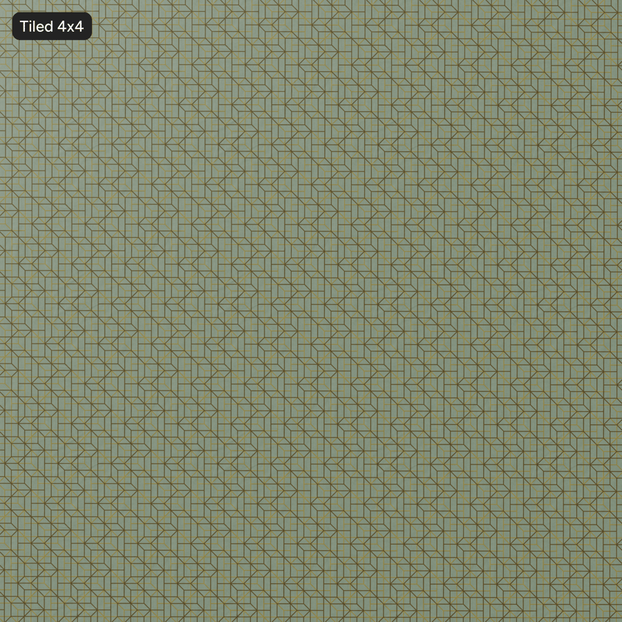 Textura de tecido para estofamento com padrão geométrico, verde eucalipto