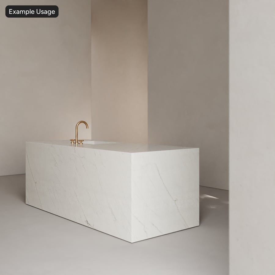 Calacatta Lux Textura de pedra quartzito polida, Branco