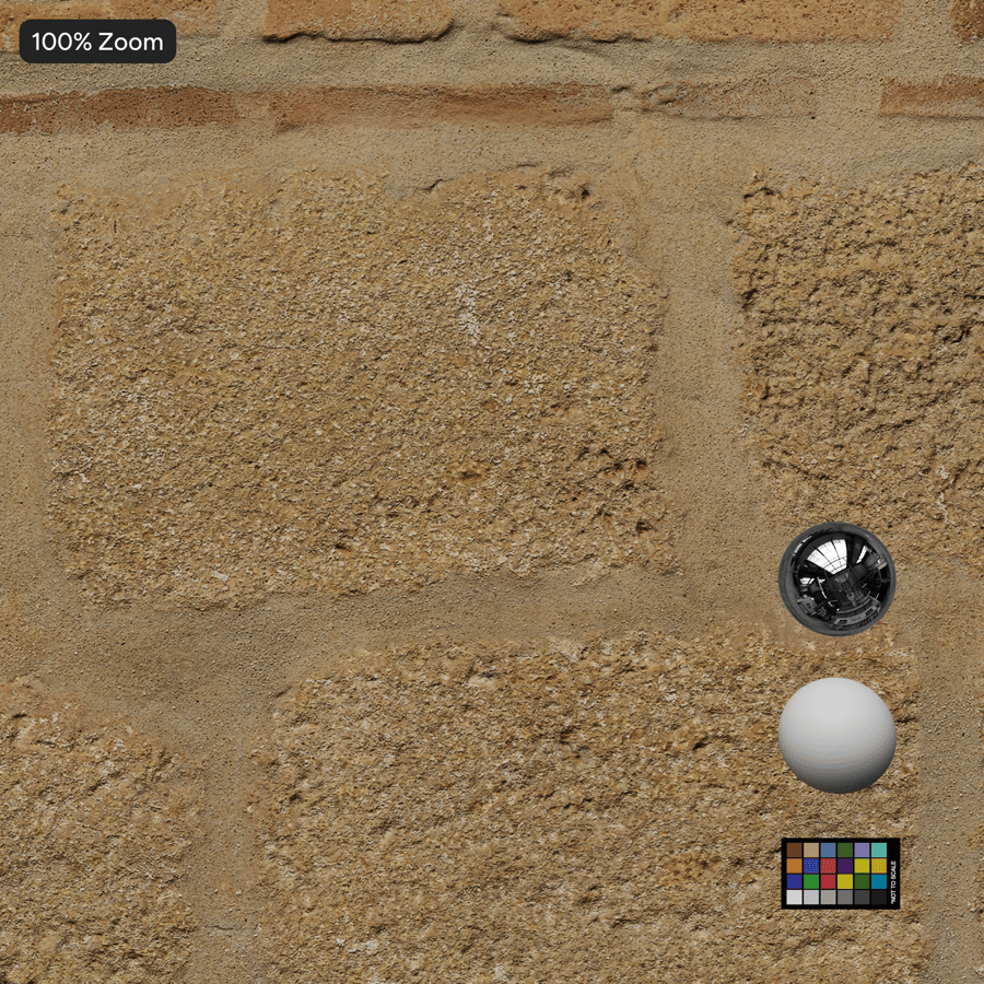 Old Stone and Brick Wall Texture