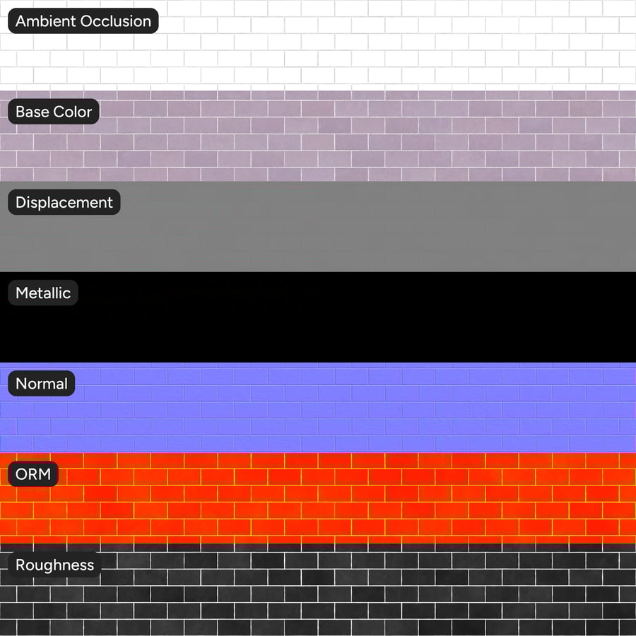 Textura de azulejo brilhante Zellige retangular com desvio, rosa blush